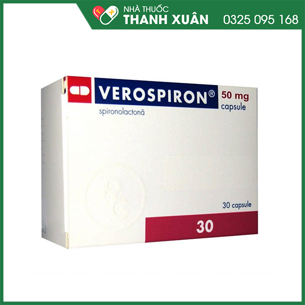 Thuốc Verospiron điều trị tăng huyết áp